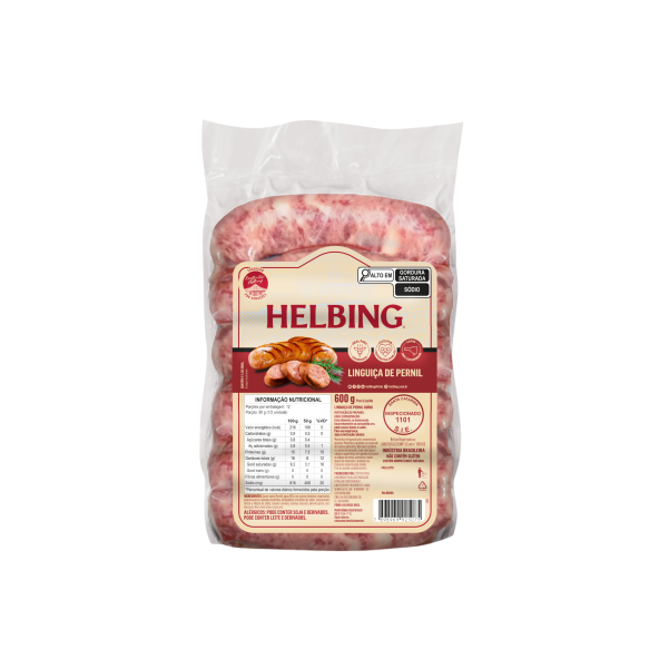 Produtos frigurifico helbing linguiça suína