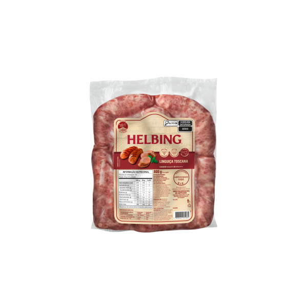 Produtos frigurifico helbing linguiça toscana
